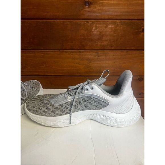 Under Armour Unisex Curry Flow 10 Team  Sz 12.5 Mens Mod   Gray - Picture 5 of 8